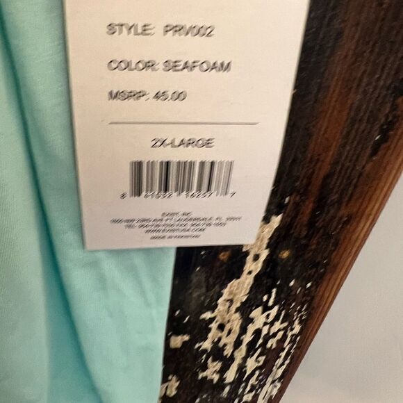 NWT Unisex Southern Spirit Seafoam Miami T-shirt. Size 2XL. - Picture 4 of 7